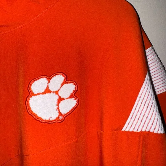 Nike Clemson Tigers Football Team Issue On-Field FZ Jacket Hoodie Men's NEW